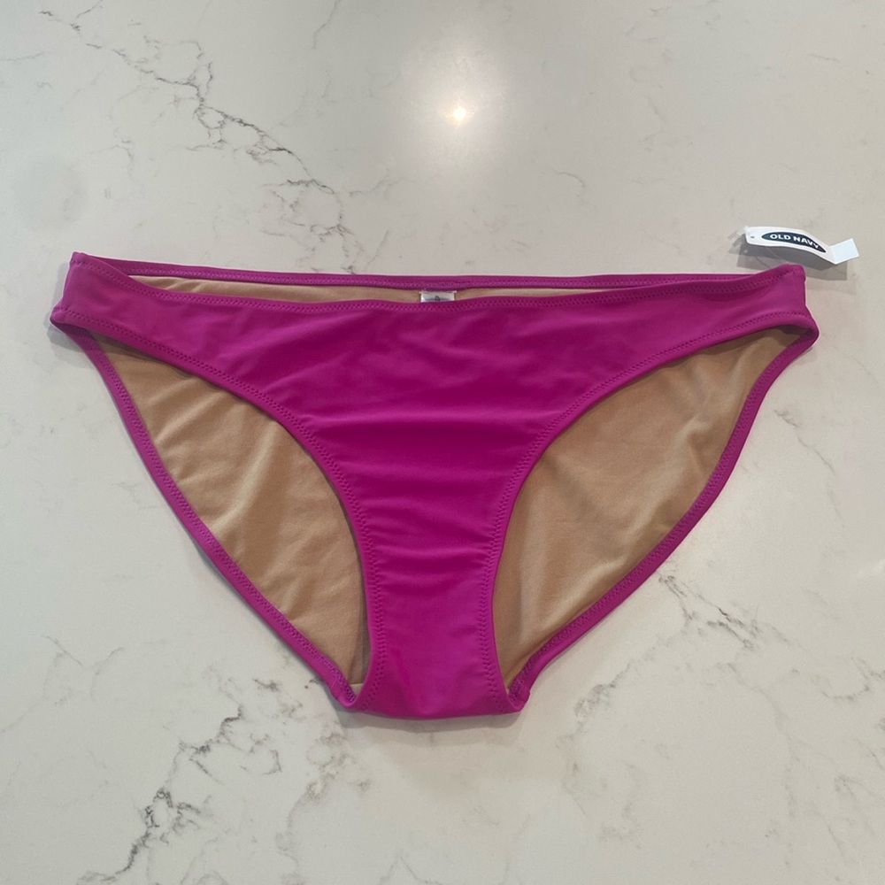 Old Navy NWT Magenta Swim Bottoms